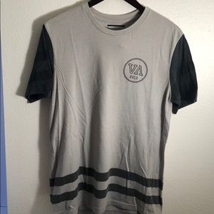 A grey RVCA T-shirt